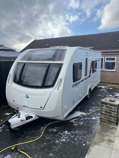 2012 Swift Challenger 554 - 4 berth caravan with motor mover and awning 2012 Swift Challenger 554 - 4 berth caravan with motor mover and awning