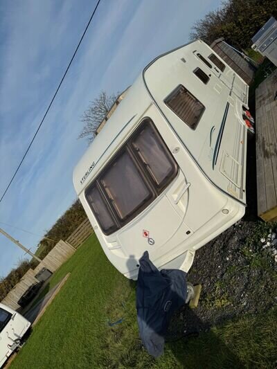 Sterling trekker twin axle bunk beds 5 berth Sterling trekker twin axle bunk beds 5 berth