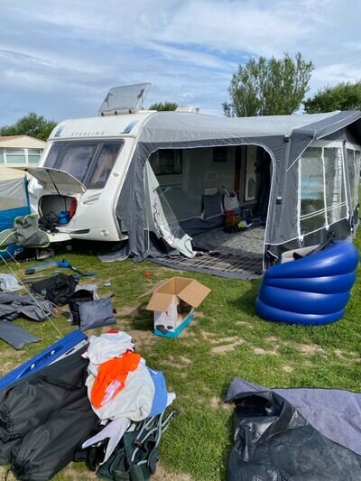 2009 Sterling Emerald Elite Caravan with full inflatable awning and more 2009 Sterling Emerald Elite Caravan with full inflatable awning and more