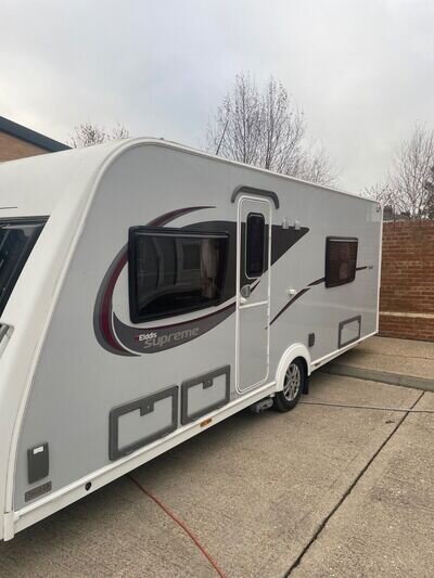 Elddis supreme caravan fixed bed Elddis supreme caravan fixed bed