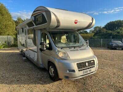 Motorhome - Fiat Ducato Burnster 6 bed, 6 seat belt.