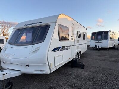 4 BERTH ACE CELEBRATION 630 FIXED ISLAND BED 2009 TWIN AXLE WITH 3MTS WARRANTY 4 BERTH ACE CELEBRATION 630 FIXED ISLAND BED 2009 TWIN AXLE WITH 3MTS WARRANTY