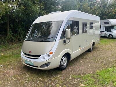 2008 Burstner Aviano 684i 4 berth 4 belt End French Bed Fiat Manual-6 Motorhome