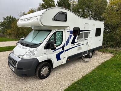 2014 Fiat Ducato Swift Escape 626 6 berth 6 belts. 41K miles