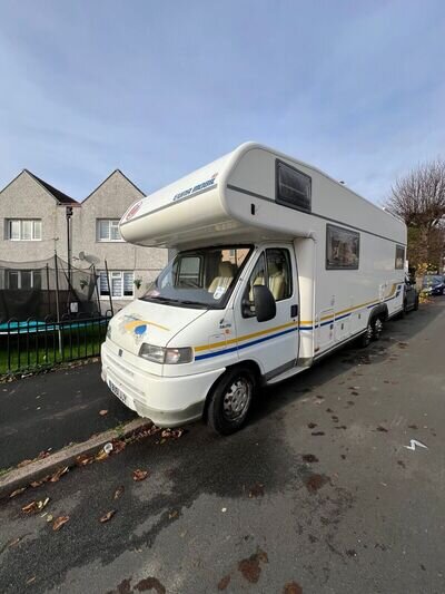 Fiat Ducato euromobli twin axles 7 births…