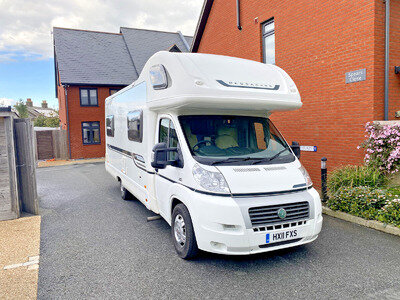 2011 Bessacarr E495 6 Berth 6 Belt End Lounge 2.3L Fiat Ducato Motorhome Solar