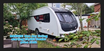 BARGIN! Sterling eccles 510 2016 caravan 1 DAY AUCTION dealer comparable 18k BARGIN! Sterling eccles 510 2016 caravan 1 DAY AUCTION dealer comparable 18k