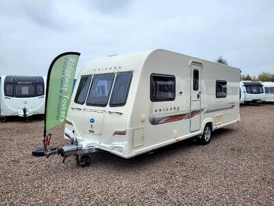 Bailey Unicorn Valencia 2011 Single Axle Fixed Bed 4 Berth - Motor Mover, ATC Bailey Unicorn Valencia 2011 Single Axle Fixed Bed 4 Berth - Motor Mover, ATC