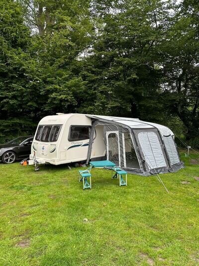 2012 Bailey Olympus 540/5 - 5 Berth Fixed Bunks Side Dinette Full End Bathroom 2012 Bailey Olympus 540/5 - 5 Berth Fixed Bunks Side Dinette Full End Bathroom
