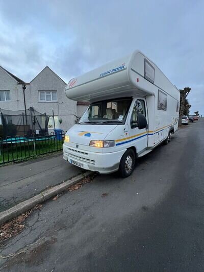 Fiat Ducato euromobli twin axles 7 births…
