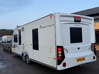 2009 Elddis Crusader Supersirocco fixed bed twin axle 2009 Elddis Crusader Supersirocco fixed bed twin axle