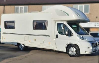 Bessacarr E495 Coachbuilt 6 Berth Motorhome 6 Belts - Rear U Lounge - Low Miles