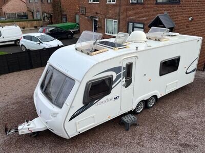 2009 Sterling eccles 90 VGC fixed double bed motor mover twin axle solar panel. 2009 Sterling eccles 90 VGC fixed double bed motor mover twin axle solar panel.