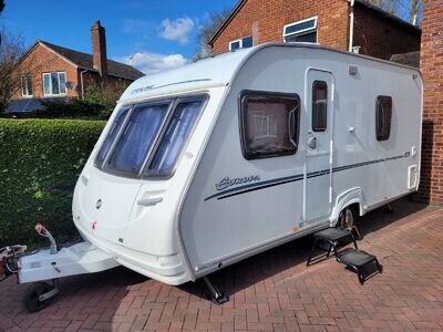sterling Europa 470, 2008, 4 berth, fixed bed, motor mover sterling Europa 470, 2008, 4 berth, fixed bed, motor mover