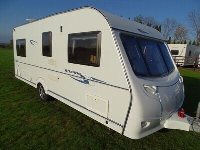 Coachman Atlantia 530/4 2004 4 Berth Single Axle Touring Caravan with Fixed Bed Coachman Atlantia 530/4 2004 4 Berth Single Axle Touring Caravan with Fixed Bed