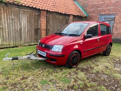 2009 FIAT PANDA ACTIVE ECO TOW CAR TAF OF CHESTERFIELD LTD MOT MARCH 2025