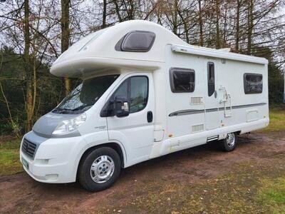 2007 Bessacarr E495 6 Berth 6 Belt End Rear Lounge 2.3L Fiat Family Motorhome