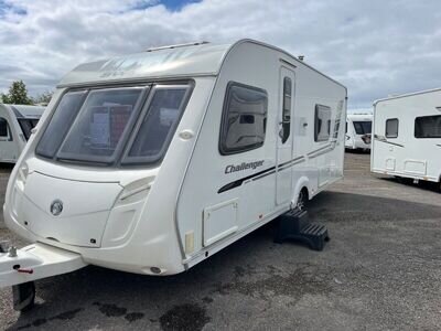 4 BERTH SWIFT CHALLENGER 570 FIXED BED 2011 FITTED WITH A MOVER&3MTS WARRANTY 4 BERTH SWIFT CHALLENGER 570 FIXED BED 2011 FITTED WITH A MOVER&3MTS WARRANTY