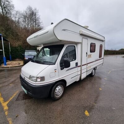 2000 Swift Sundance 590RL 4 Berth 2 Belt End U Shape Lounge 2.8L Fiat Motorhome