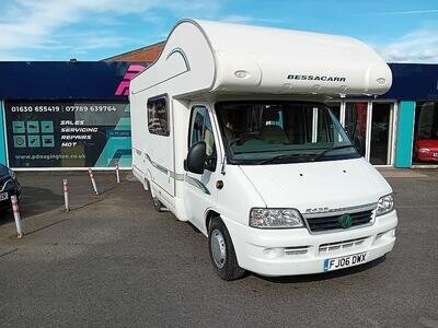 2006 Fiat Ducato Bessacarr E435 Motorhome Motorhome Motorhome Diesel Manual