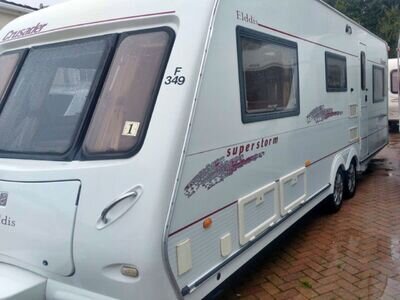 2005 Elddis Crusader Superstorm, twin axle, 6 berth, front and rear sofas 2005 Elddis Crusader Superstorm, twin axle, 6 berth, front and rear sofas