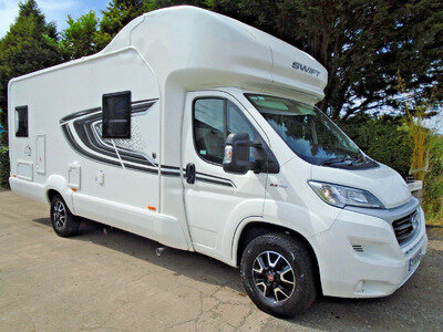 2021 FIAT DUCATO SWIFT EDGE 486 - 2.3TD 140,AUTOMATIC, 6 BERTH MOTORHOME, MAY PX