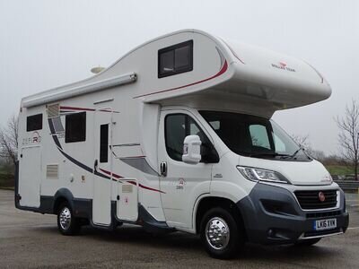 2016 FIAT 2.3 DIESEL ROLLER TEAM ZEFIRO 295 MOTORHOME AUTO 6 BERTH 6 BELT 3500kg