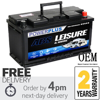 LP110 Leisure Battery 110ah - Low Height Leisure Battery Type