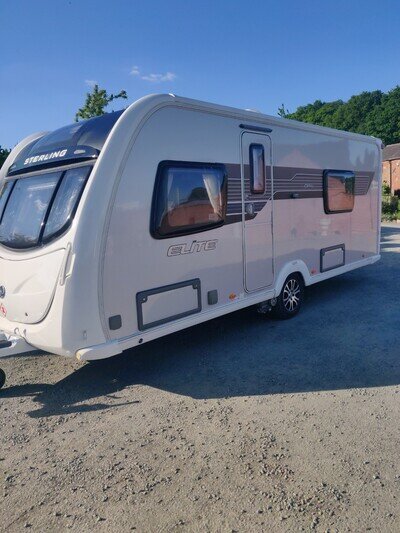 Sterling ( Swift) Elite Opal. 2012,twin - Fixed Bed. Blow up awning.Motor-movers Sterling ( Swift) Elite Opal. 2012,twin - Fixed Bed. Blow up awning.Motor-movers