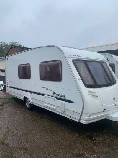 STERLING EUROPA 4 Berth Caravan 2006, motor mover STERLING EUROPA 4 Berth Caravan 2006, motor mover