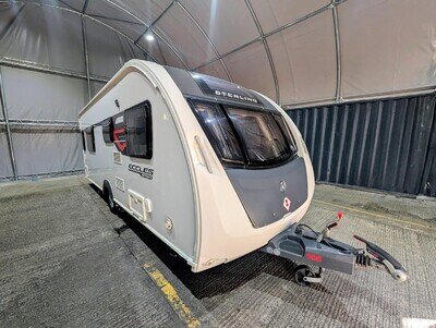 Sterling Eccles Sport 584 2014 4 Berth Fixed Island Bed Caravan Sterling Eccles Sport 584 2014 4 Berth Fixed Island Bed Caravan