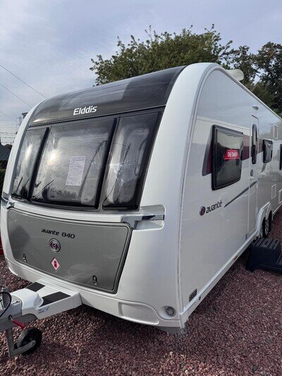 Elddis Avante 840, Yr22, 6 Berth, Fixed Bed, t/axle, mover Elddis Avante 840, Yr22, 6 Berth, Fixed Bed, t/axle, mover
