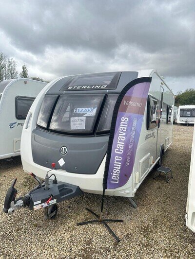 STERLING ECCLES SOLITAIRE, 2015 MODEL, 4 BERTH, FIXED SINGLE BEDS!!! STERLING ECCLES SOLITAIRE, 2015 MODEL, 4 BERTH, FIXED SINGLE BEDS!!!