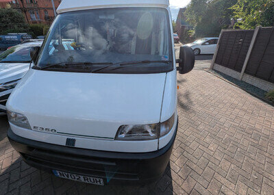 Bessacarr E350 2 Birth Campervan Fiat Ducato 2002 plate like autosleeper symbol