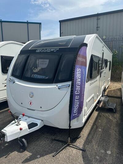 SWIFT EXCLUSIVE, 2022 MODEL, 6 BERTH, FIXED BED!