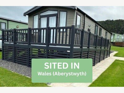 2021 Holiday Lodge For Sale Sited Aberystwyth - Stunning Sea View - 5 Star Park