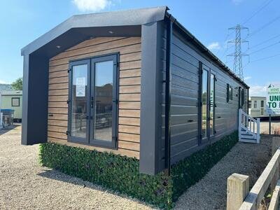 Static Home For Sale Off Site Nationwide Contemporary Lodge 39ftx13ft, 3 Bedroom