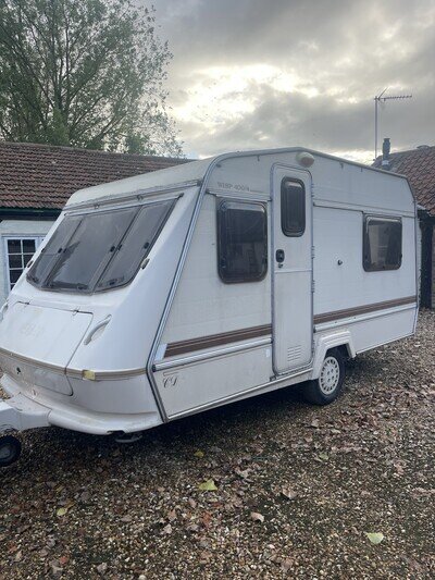 Elddis Wisp 400 Caravan Project With Awning Poles Elddis Wisp 400 Caravan Project With Awning Poles