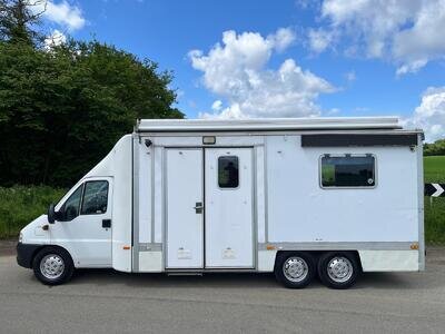 FIAT DUCATO IDEAL CAMPER MOTOHOME DAY RACE VAN CONVERSION A/C AWING GENERATOR