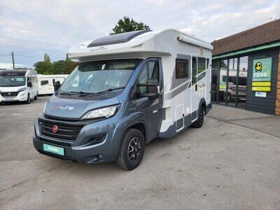Rollerteam T-Line 590 4 berth 4 belt end washroom motorhome