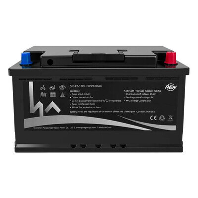 12V 110Ah Leisure Sodium Ion Battery Deep Cycle 3yr Warranty Caravan Campervan