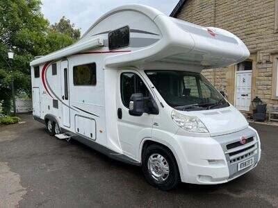 Burstner Argos A747, 6 Berth, Fixed Bed, Garage, Low Mileage