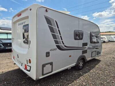 2010 SWIFT CONQUEROR 480 2 BERTH CARAVAN EXCELLENT CONDITION 2010 SWIFT CONQUEROR 480 2 BERTH CARAVAN EXCELLENT CONDITION