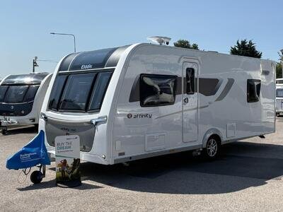 Elddis Affinity 550 Rear Island Bed - ATC / Alde Heating / Solar Panel - 4 Berth Elddis Affinity 550 Rear Island Bed - ATC / Alde Heating / Solar Panel - 4 Berth