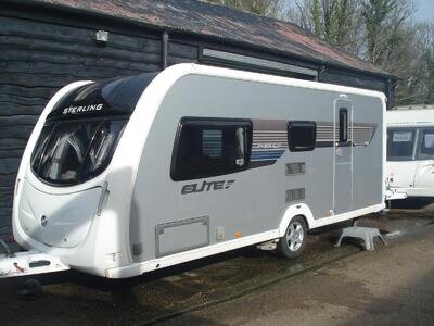 R&K CARAVANS 2013 STERLING ELITE EMERALD 4 BERTH END BATHROOM, 12 MONTHS WARRANT R&K CARAVANS 2013 STERLING ELITE EMERALD 4 BERTH END BATHROOM, 12 MONTHS WARRANT