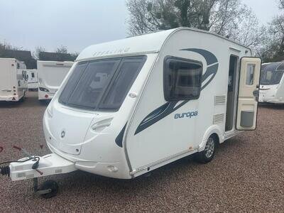 2010 Sterling Europa 390 - LIGHTWEIGHT 2 berth caravan - Stock 318 2010 Sterling Europa 390 - LIGHTWEIGHT 2 berth caravan - Stock 318
