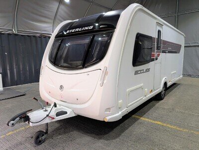Sterling Eccles Quartz 2012 4 Berth Fixed Island Bed Caravan Sterling Eccles Quartz 2012 4 Berth Fixed Island Bed Caravan