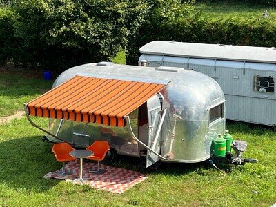 1962 Airstream Globetrotter Vintage Caravan American Glamping