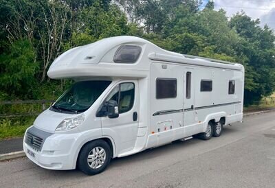 2007 FIAT 3.0 BESSACARR E769 MOTORHOME, LHD, 39K MILES, FIXED ISLAND BED