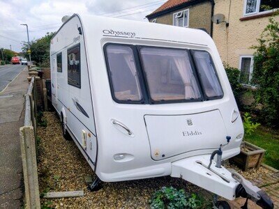 2008 ELDDIS ODYSSEY 2 BERTH SINGLE AXEL CARAVAN 2008 ELDDIS ODYSSEY 2 BERTH SINGLE AXEL CARAVAN
